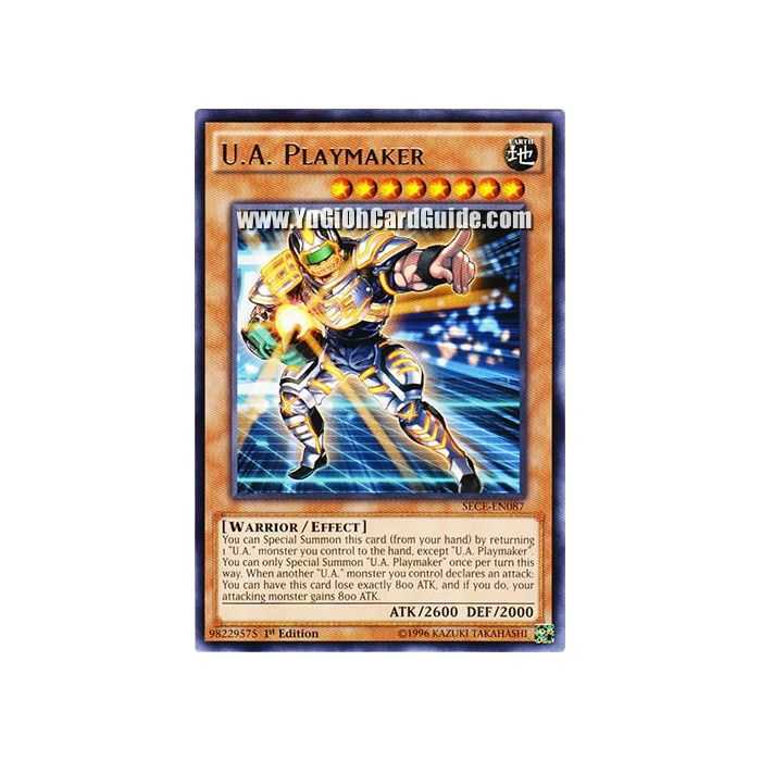 U.A. Playmaker (Rare) – Secrets of Eternity | Carta YUGIOH en México