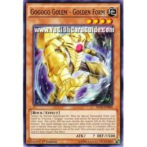 Gogogo Golem - Golden Form (Common) – Secrets of Eternity | Carta YUGIOH en México