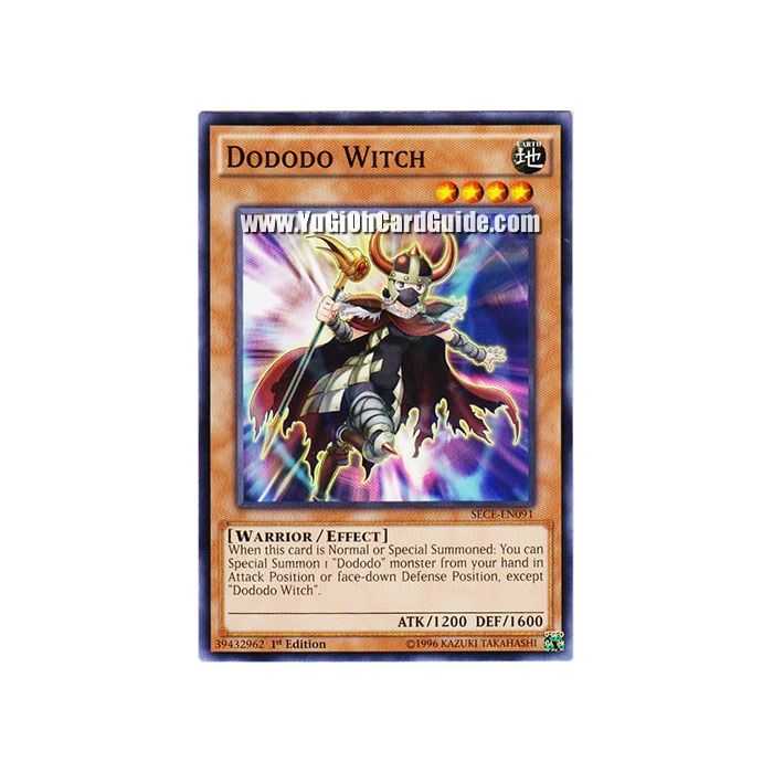 Dododo Witch (Common) – Secrets of Eternity | Carta YUGIOH en México