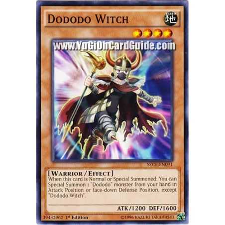 Dododo Witch (Common) – Secrets of Eternity | Carta YUGIOH en México