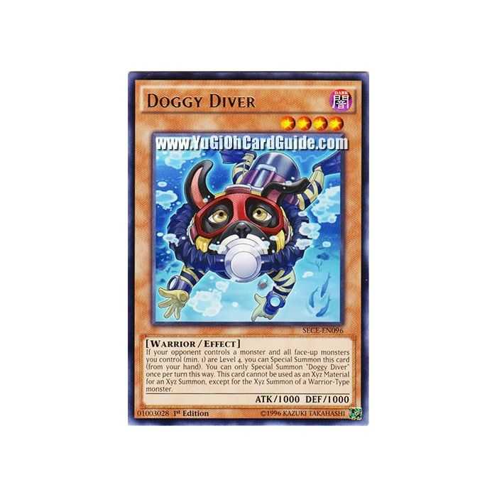 Doggy Diver (Rare) – Secrets of Eternity | Carta YUGIOH en México