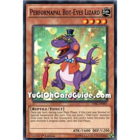 Performapal Bot-Eyes Lizard (Common) – The Dark Illusion | Carta YUGIOH en México