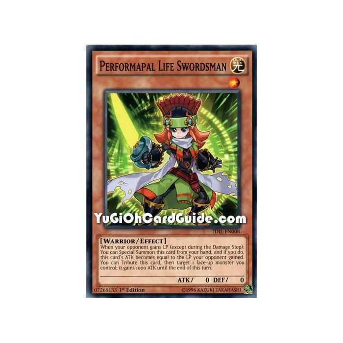 Performapal Life Swordsman (Common) – The Dark Illusion | Carta YUGIOH en México