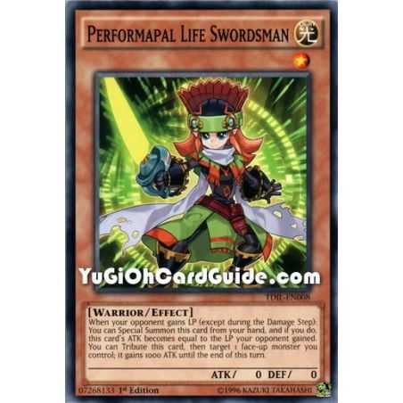 Performapal Life Swordsman (Common) – The Dark Illusion | Carta YUGIOH en México