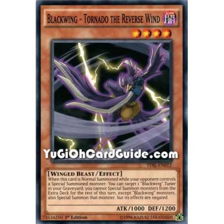 Blackwing - Tornado the Reverse Wind (Common) – The Dark Illusion | Carta YUGIOH en México