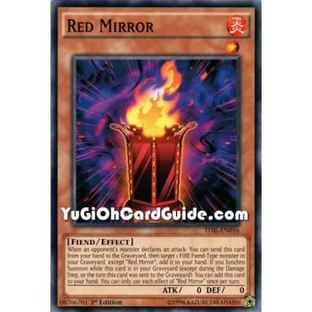 Red Mirror (Common) – The Dark Illusion | Carta YUGIOH en México