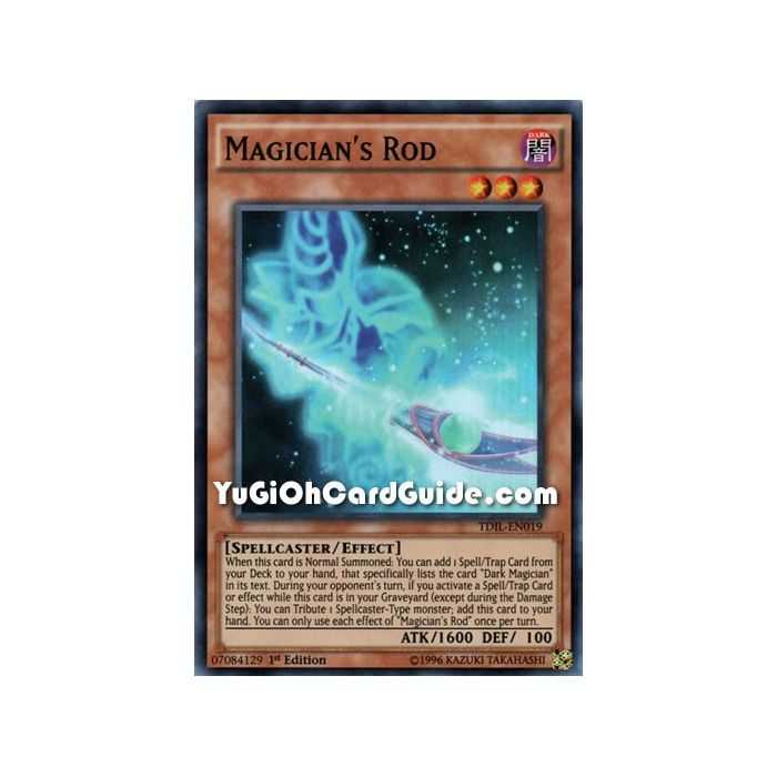 Magician's Rod (Super Rare) – The Dark Illusion | Carta YUGIOH en México