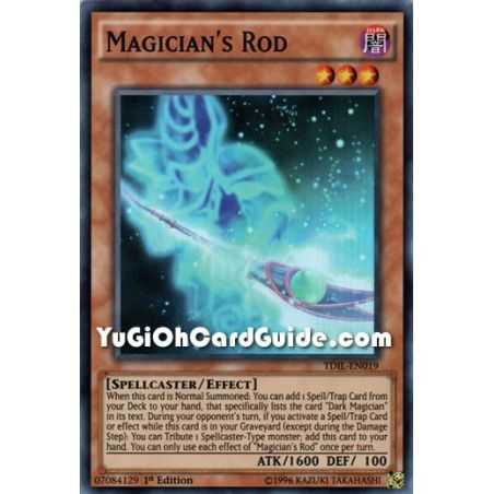 Magician's Rod (Super Rare) – The Dark Illusion | Carta YUGIOH en México