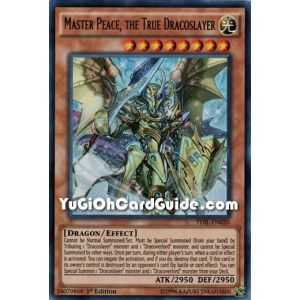 Master Peace, the True Dracoslayer (Super Rare) – The Dark Illusion | Carta YUGIOH en México