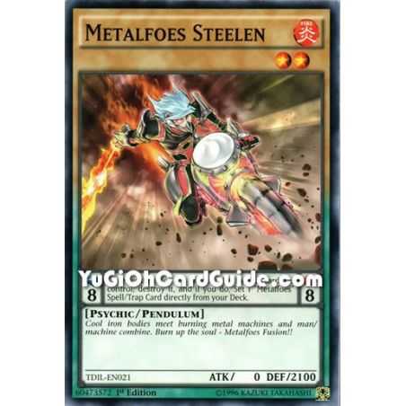 Metalfoes Steelen (Common) – The Dark Illusion | Carta YUGIOH en México