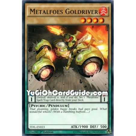 Metalfoes Goldriver (Rare) – The Dark Illusion | Carta YUGIOH en México