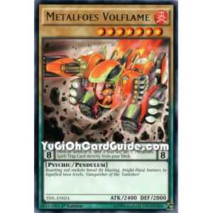 Metalfoes Volflame (Rare) – The Dark Illusion | Carta YUGIOH en México