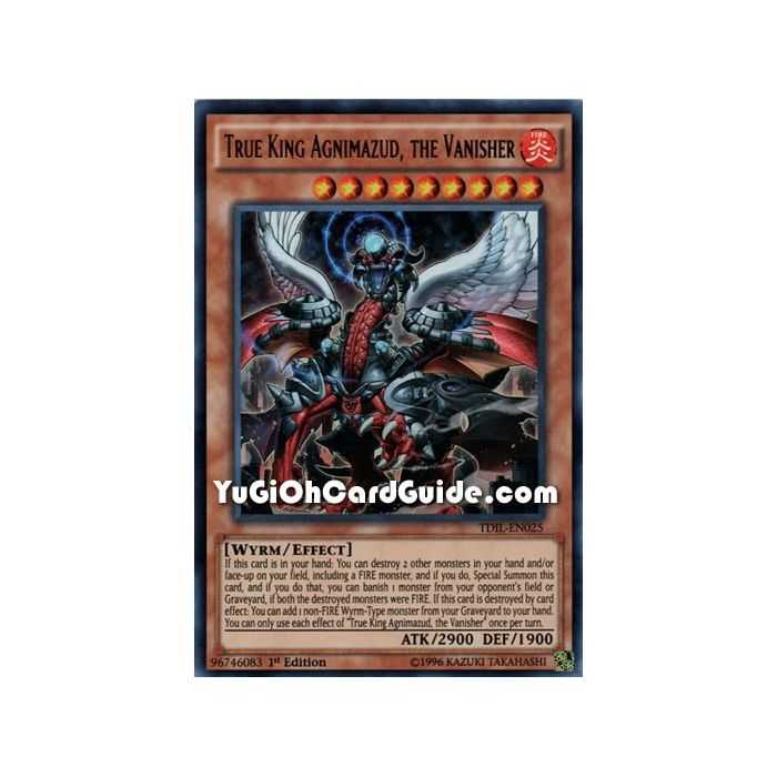 True King Agnimazud, the Vanisher (Ultra Rare) – The Dark Illusion | Carta YUGIOH en México
