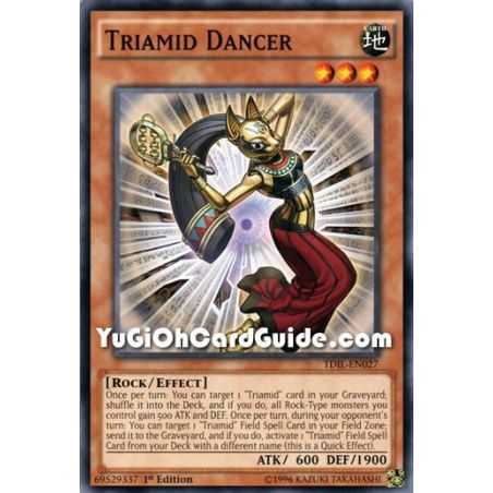 Triamid Dancer (Common) – The Dark Illusion | Carta YUGIOH en México