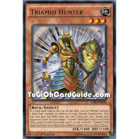 Triamid Hunter (Rare) – The Dark Illusion | Carta YUGIOH en México