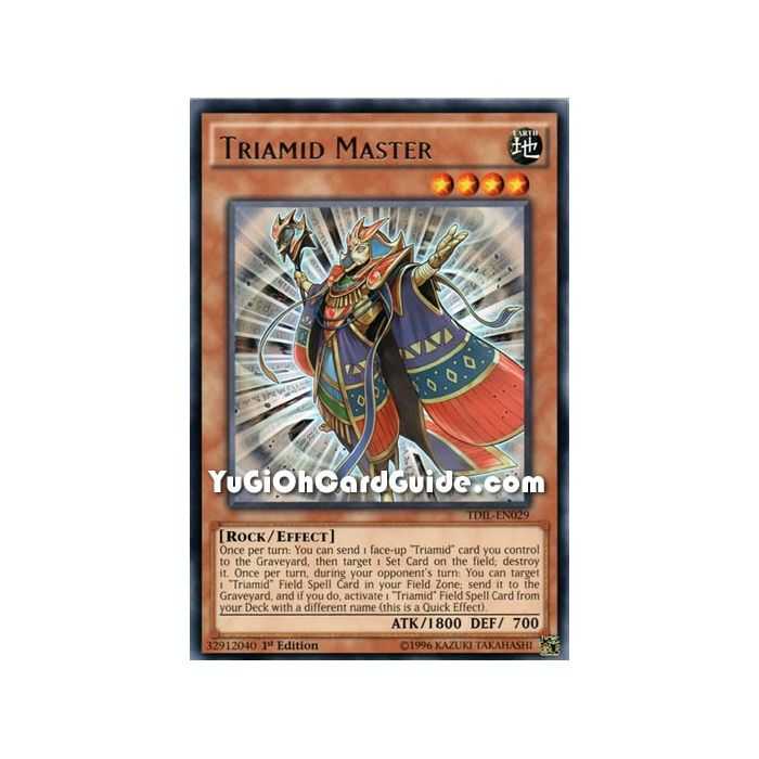 Triamid Master (Rare) – The Dark Illusion | Carta YUGIOH en México