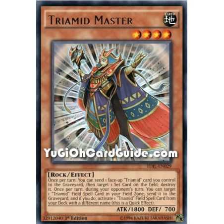 Triamid Master (Rare) – The Dark Illusion | Carta YUGIOH en México