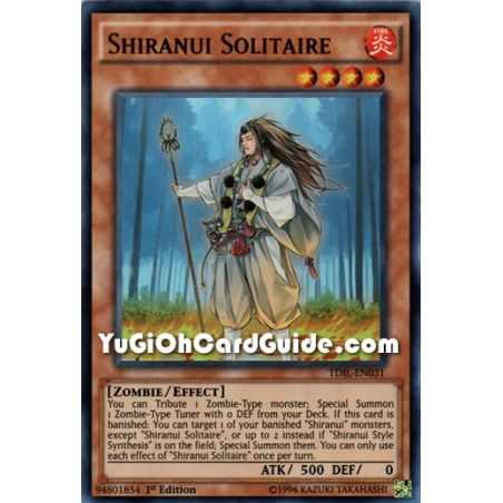Shiranui Solitaire (Ultra Rare) – The Dark Illusion | Carta YUGIOH en México