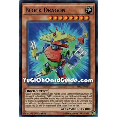 Block Dragon (Ultra Rare) – The Dark Illusion | Carta YUGIOH en México