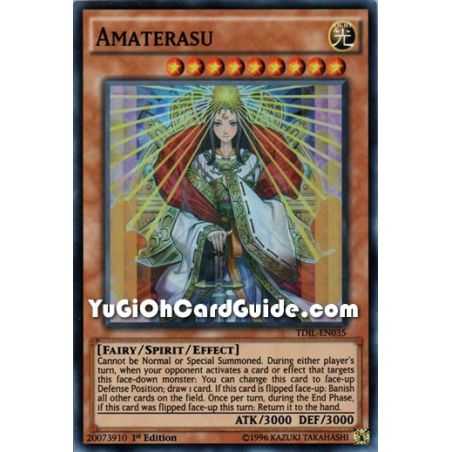 Amaterasu (Super Rare) – The Dark Illusion | Carta YUGIOH en México