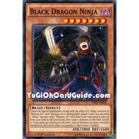 Black Dragon Ninja (Common) – The Dark Illusion | Carta YUGIOH en México