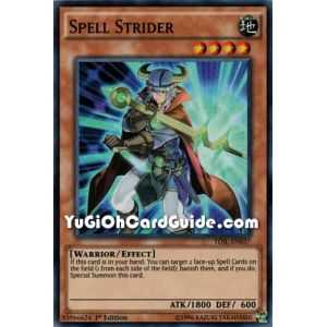 Spell Strider (Super Rare) – The Dark Illusion | Carta YUGIOH en México