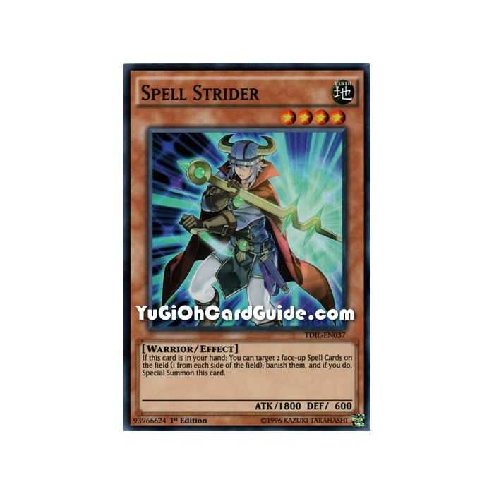 Spell Strider (Super Rare) – The Dark Illusion | Carta YUGIOH en México