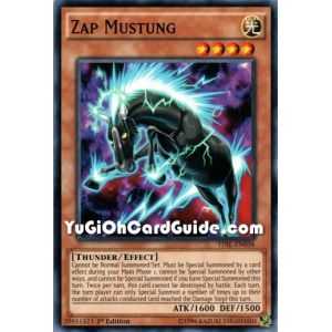 Zap Mustung (Common) – The Dark Illusion | Carta YUGIOH en México