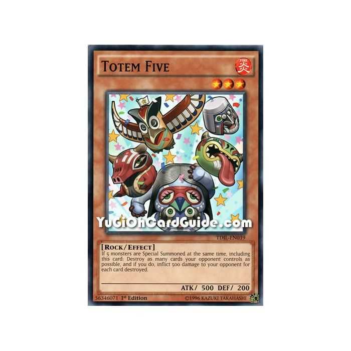 Totem Five (Common) – The Dark Illusion | Carta YUGIOH en México