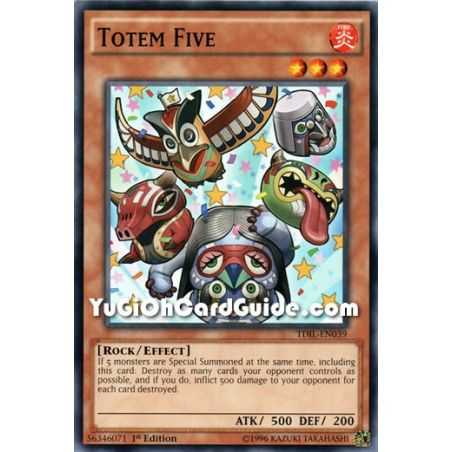 Totem Five (Common) – The Dark Illusion | Carta YUGIOH en México