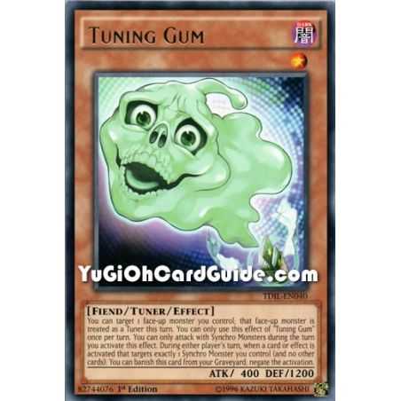 Tuning Gum (Rare) – The Dark Illusion | Carta YUGIOH en México