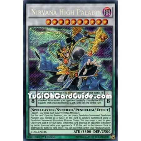 Nirvana High Paladin (Secret Rare) – The Dark Illusion | Carta YUGIOH en México