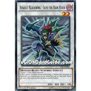 Assault Blackwing - Sayo the Rain Hider (Rare) – The Dark Illusion | Carta YUGIOH en México