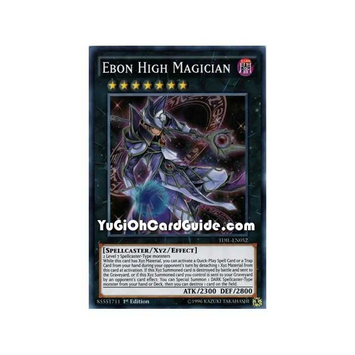Ebon High Magician (Super Rare) – The Dark Illusion | Carta YUGIOH en México