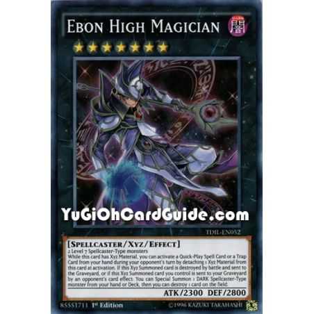 Ebon High Magician (Super Rare) – The Dark Illusion | Carta YUGIOH en México