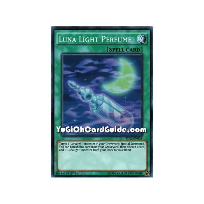 Luna Light Perfume (Super Rare) – The Dark Illusion | Carta YUGIOH en México