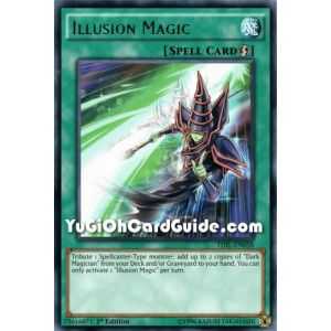 Illusion Magic (Rare) – The Dark Illusion | Carta YUGIOH en México
