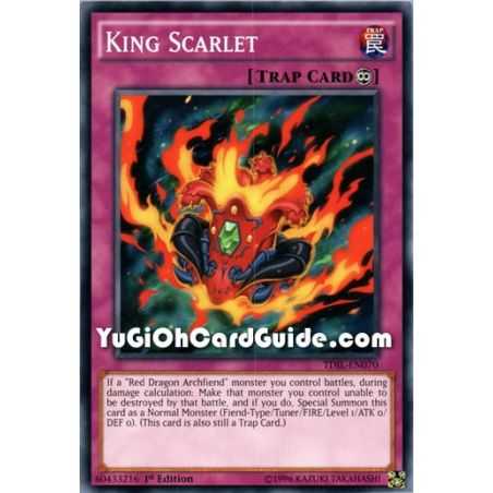 King Scarlet (Common) – The Dark Illusion | Carta YUGIOH en México