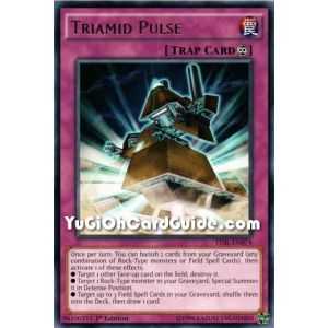 Triamid Pulse (Rare) – The Dark Illusion | Carta YUGIOH en México