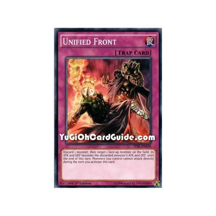 Unifiend Front (Common) – The Dark Illusion | Carta YUGIOH en México