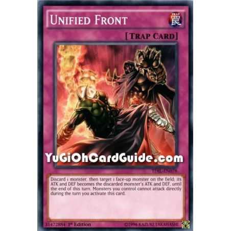 Unifiend Front (Common) – The Dark Illusion | Carta YUGIOH en México