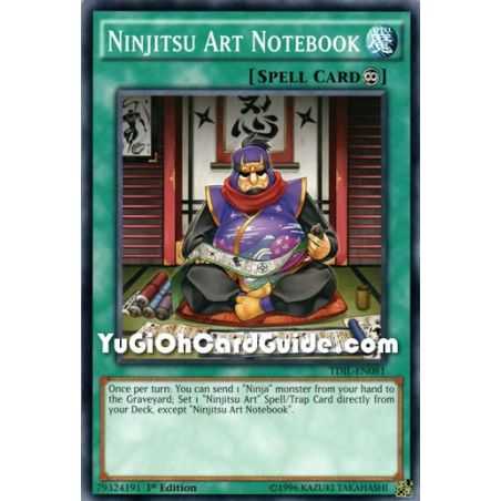 Ninjitsu Art Notebook (Common) – The Dark Illusion | Carta YUGIOH en México