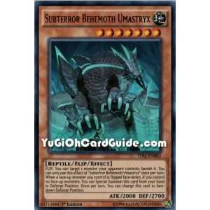 Subterror Behemoth Umastryx (Ultra Rare) – The Dark Illusion | Carta YUGIOH en México