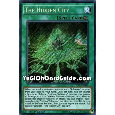 The Hidden City (Secret Rare) – The Dark Illusion | Carta YUGIOH en México