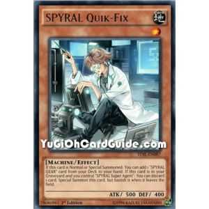 SPYRAL Quik-Fix (Rare) – The Dark Illusion | Carta YUGIOH en México