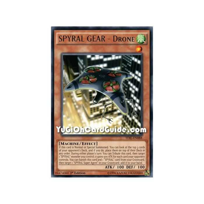 SPYRAL GEAR - Drone (Rare) – The Dark Illusion | Carta YUGIOH en México