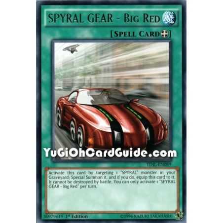 SPYRAL GEAR - Big Red (Rare) – The Dark Illusion | Carta YUGIOH en México