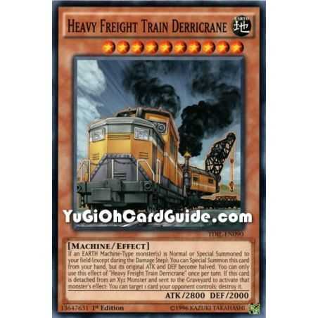 Heavy Freight Train Derricrane (Common) – The Dark Illusion | Carta YUGIOH en México