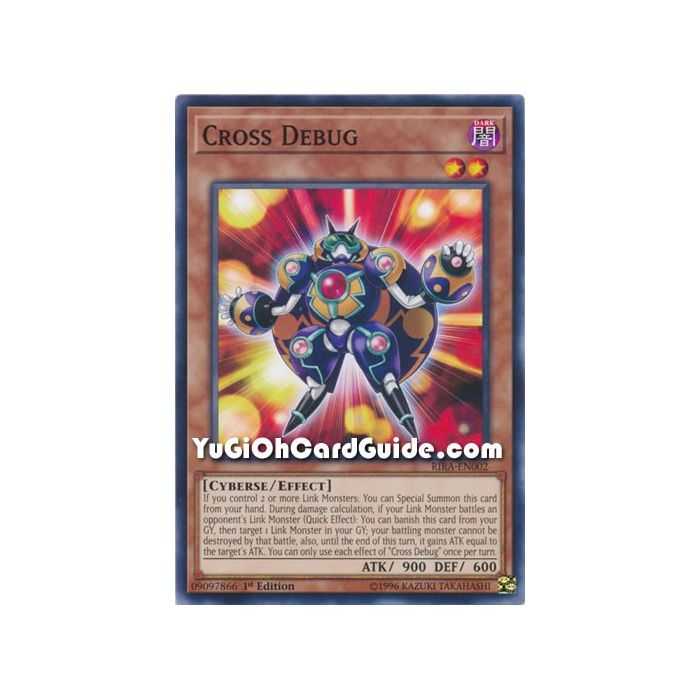 Cross Debug (Common) – Rising Rampage | Carta YUGIOH en México