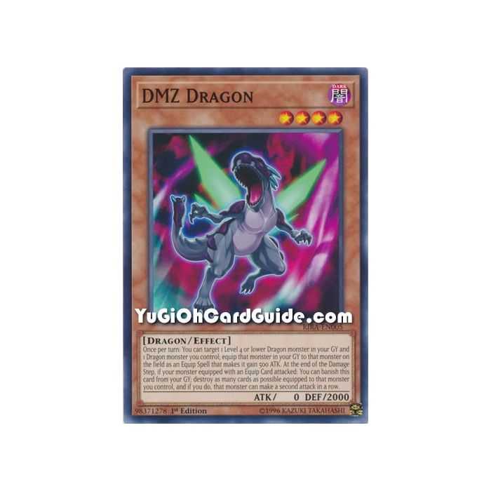 DMZ Dragon (Common) – Rising Rampage | Carta YUGIOH en México